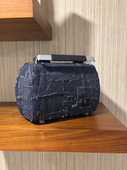Lot #13 Denim Wrapped Money Counter