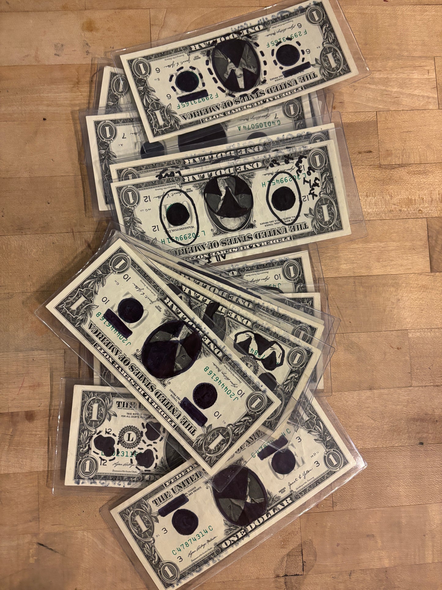 Random $1 Bill 0/50